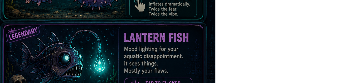 Lantern Fish roster card