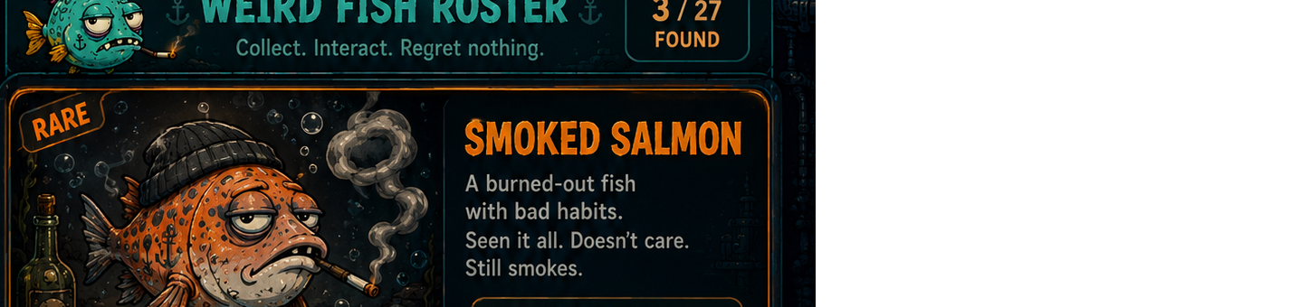 Smoked Salmon character card